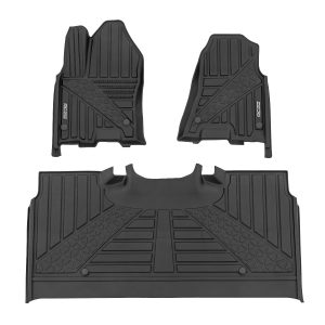 Rough Country Flex-Fit Floor Mats FR & RR Crew Ram 1500 2WD/4WD (2025-2026)