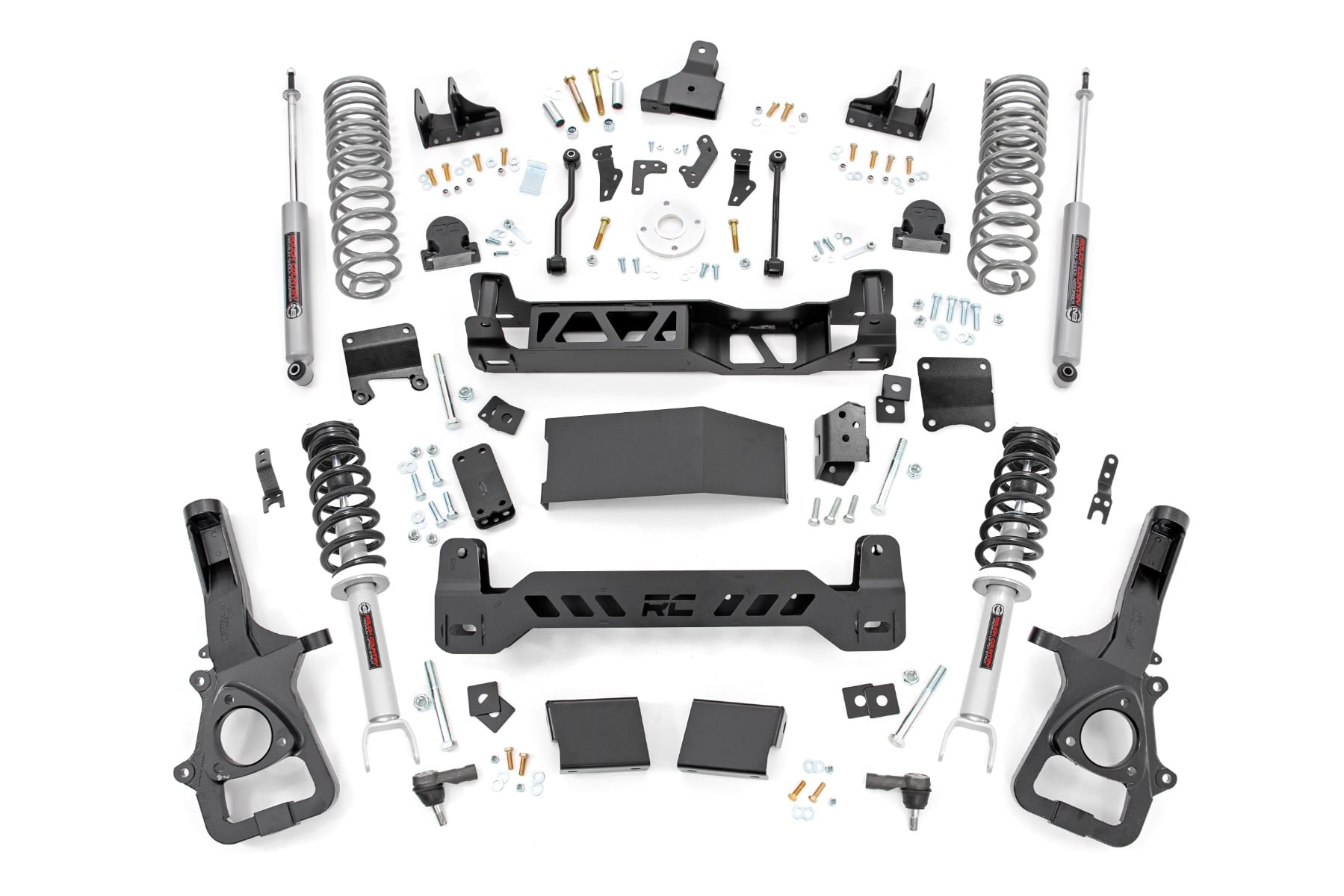 Rough Country 6 Inch Lift Kit N3 Struts Rear Coils Ram 1500 4WD (2025-2026)