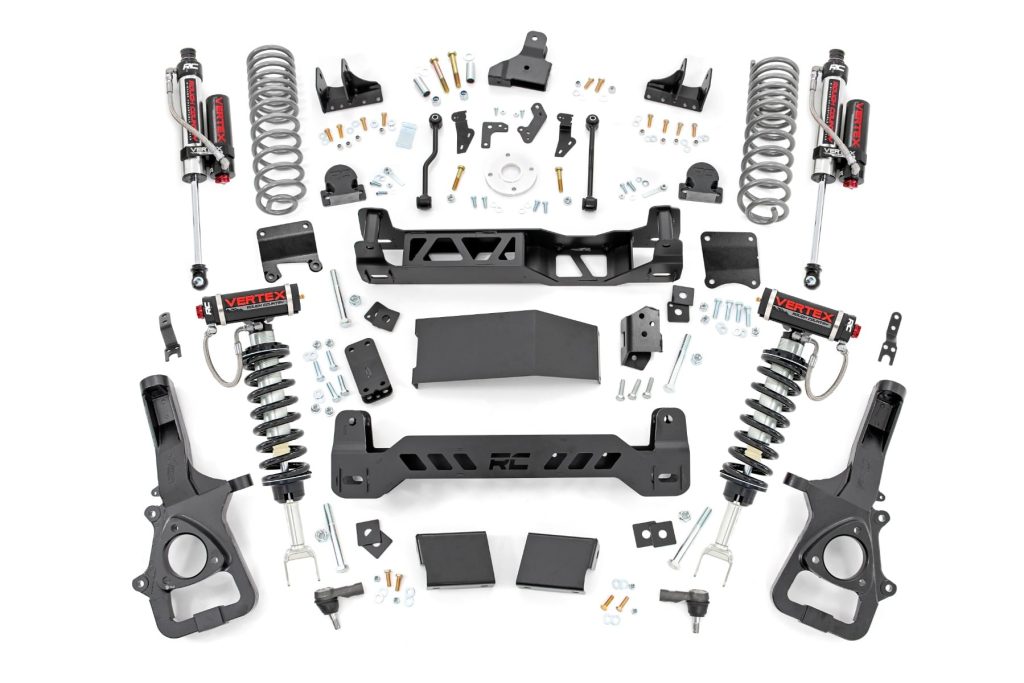 Rough Country 6 Inch Lift Kit 22XL Vertex Rear Coils Ram 1500 4WD (2025-2026)