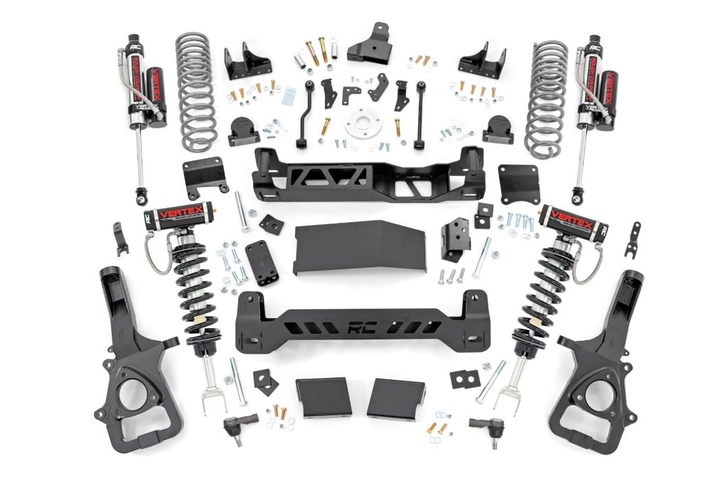 Rough Country 6 Inch Lift Kit Vertex Rear Coils Ram 1500 4WD (2025-2026)