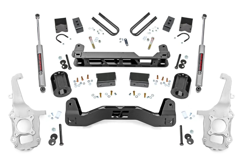 Rough Country 6 Inch Lift Kit Ford F-150 2WD (2021-2026)