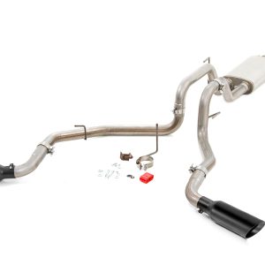Rough Country Performance Cat-Back Exhaust Stainless 2.7/3.5/5.0L Ford F-150 (21-26)