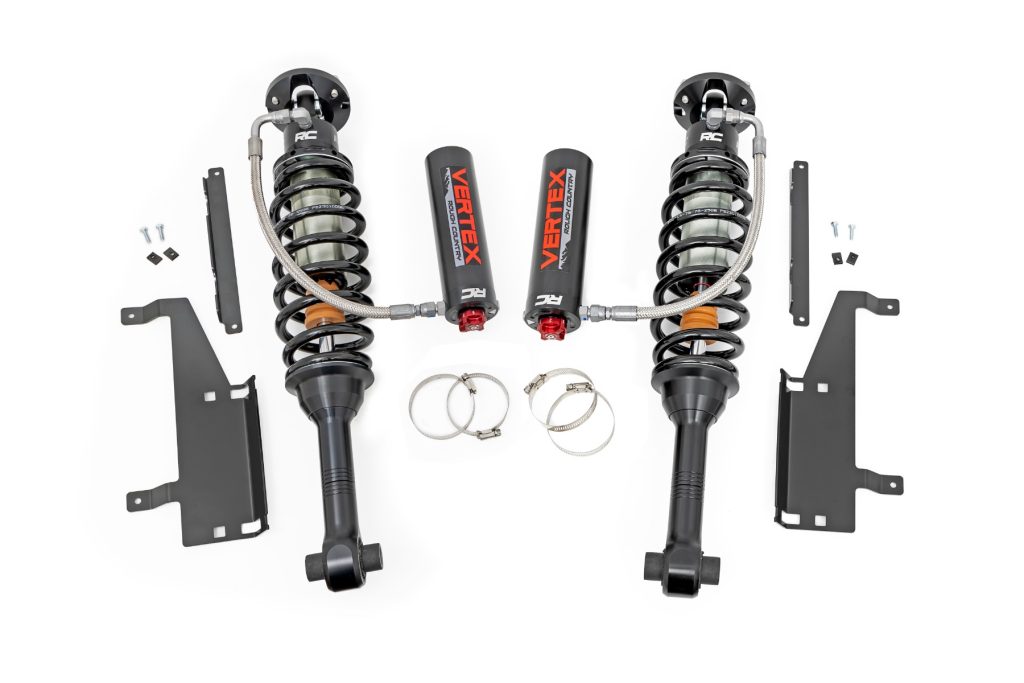 Rough Country Vertex 2.5 Reservoir Coilovers Rear 3.5″ Ford Bronco 4WD (2021-2025)