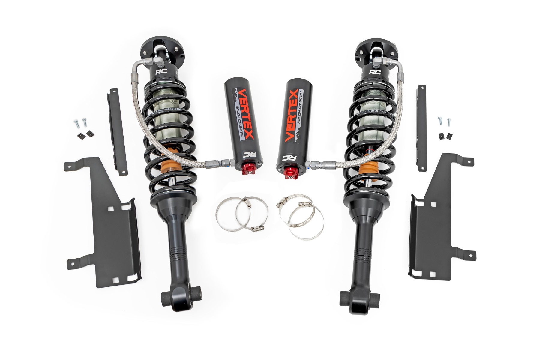 Rough Country Vertex 2.5 Reservoir Coilovers Rear 3.5β³ Ford Bronco 4WD (2021-2025)