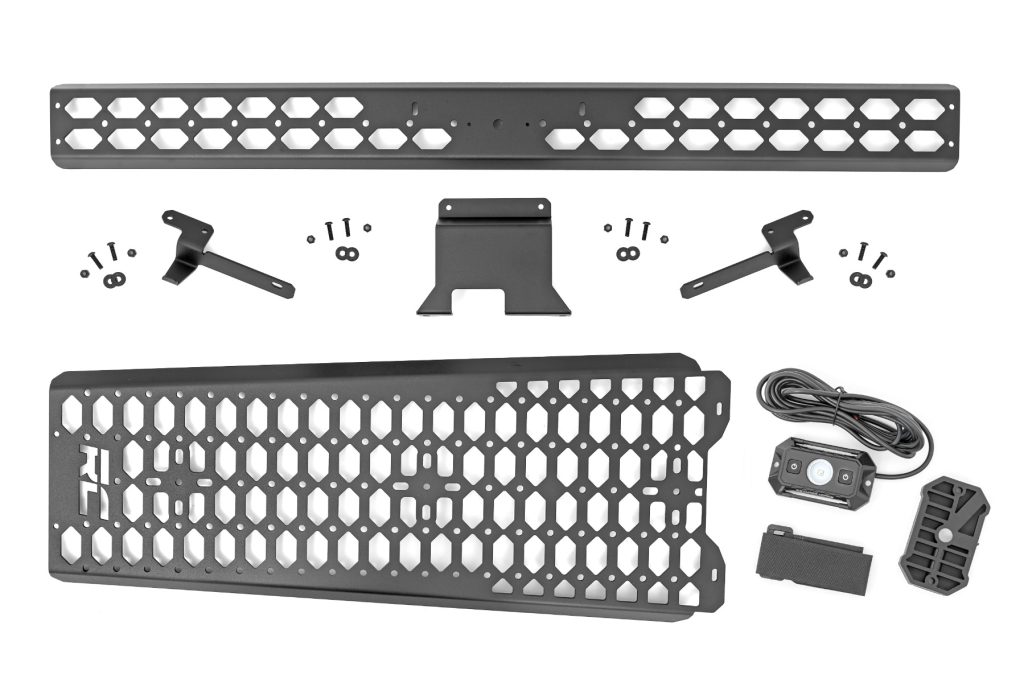 Rough Country Molle Mounting Panel w/ LED Dome Light Overhead Ford Bronco 4WD (21-26)