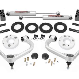Rough Country 3 Inch Lift Kit Forged UCA Ford F-150 2WD (2021-2026)