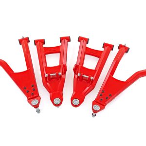 Rough Country Red Aluminum Control Arms 2β³ Forward Offset Polaris Ranger XP 1000
