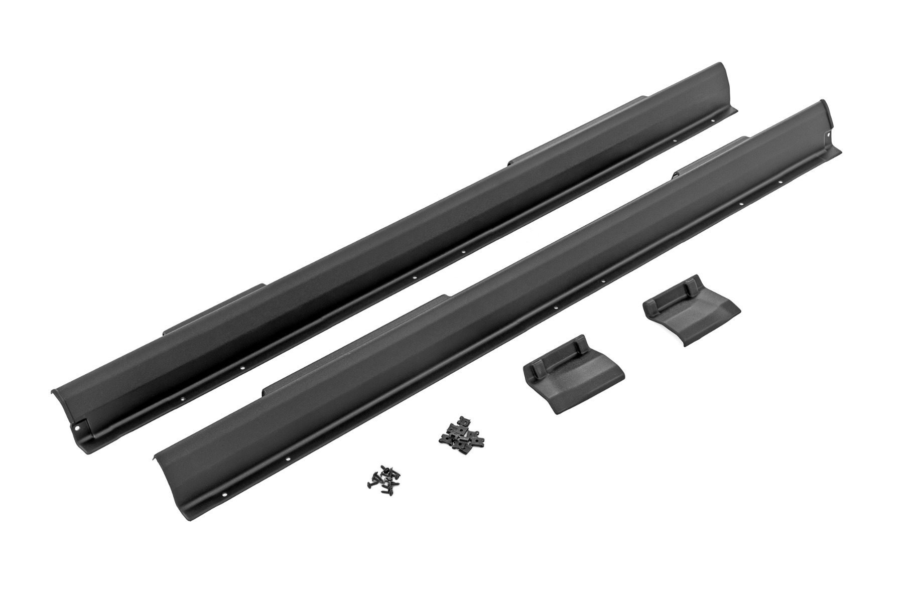Rough Country Trail Cladding Rocker Sill Plates 4-Door Ford Bronco 4WD (2021-2026)
