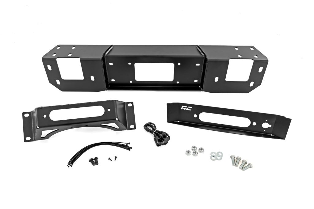 Rough Country Hidden Winch Mount V8 Only Ford F-150 4WD (2021-2026)