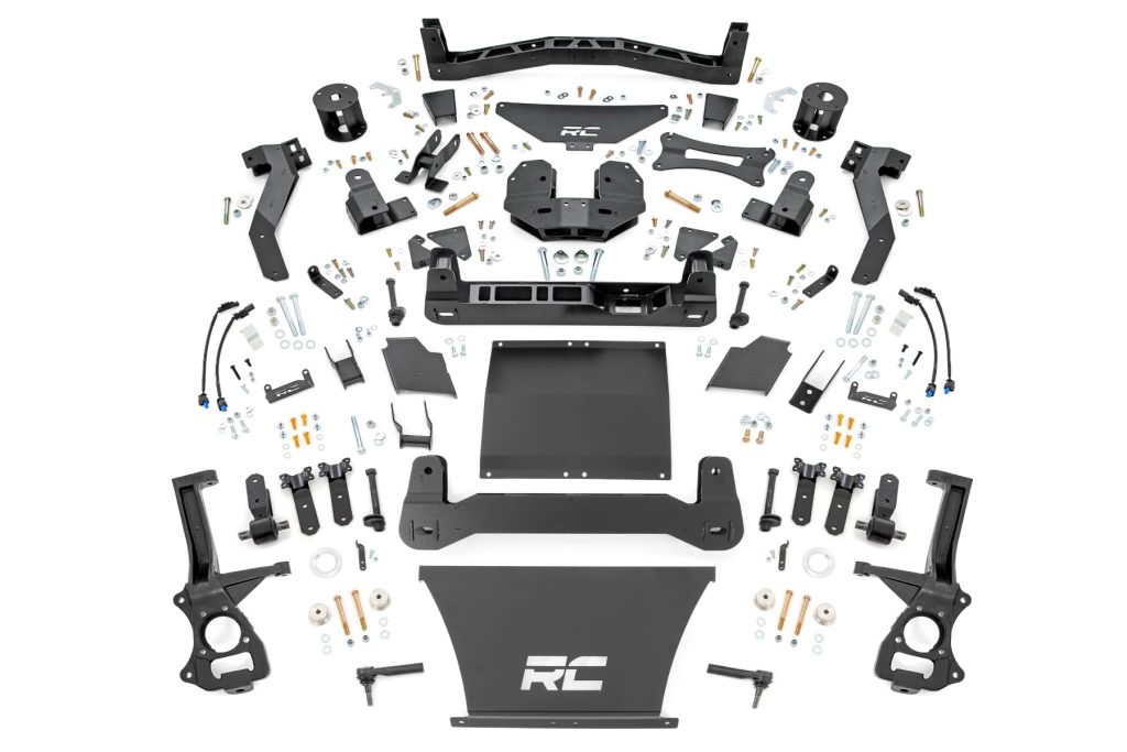 Rough Country 6 Inch Lift Kit Air Ride Chevy/GMC Tahoe/Yukon 4WD (2021-2026)