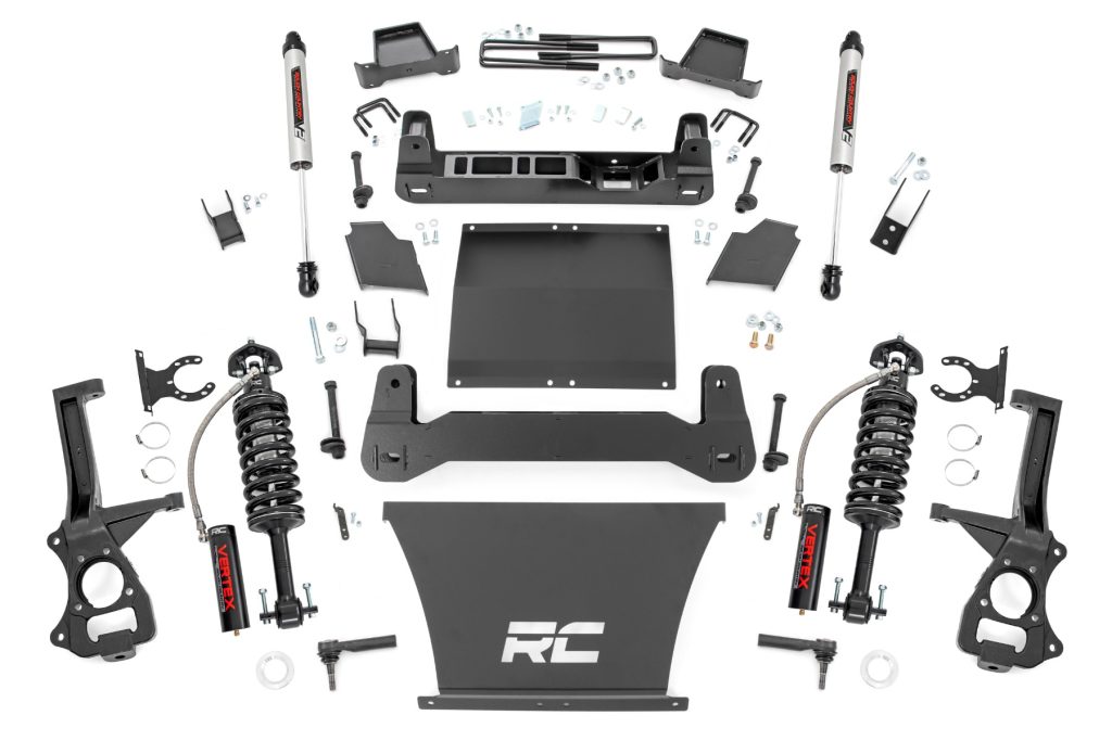 Rough Country 6 Inch Lift Kit Vertex/V2 Chevy Silverado 1500 4WD (2019-2024)