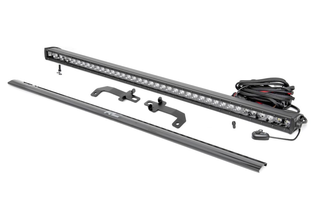 Rough Country LED Light Cage Mount 40″ Black Honda Pioneer 520