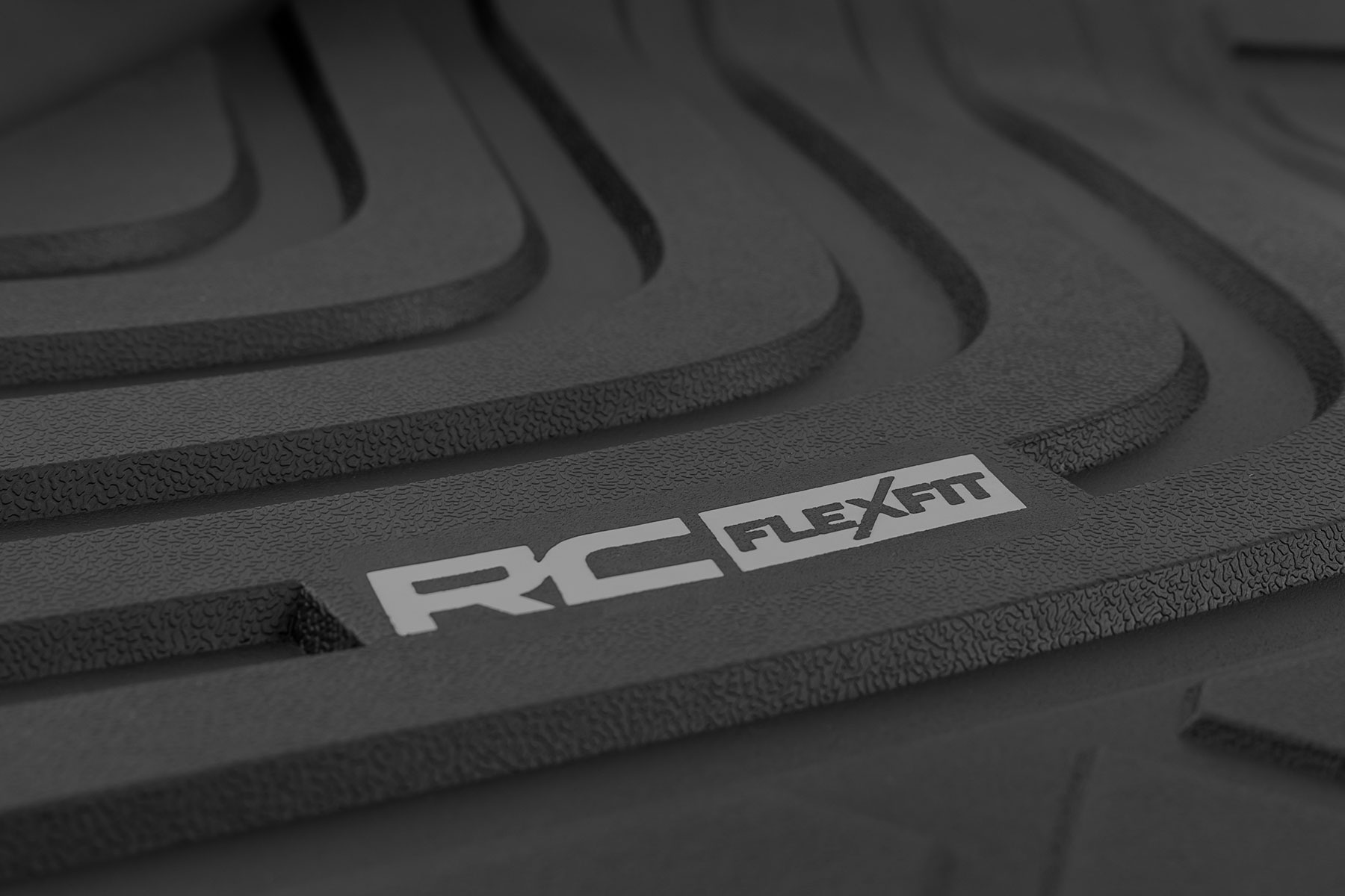 Rough Country Flex-Fit Floor Mats FR & RR CrewMax Toyota Tundra 2WD/4WD (2022-2026)