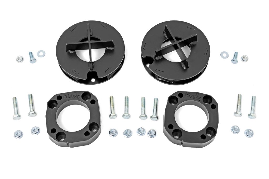 Rough Country 1.75 Inch Leveling Kit w/ Rear Spacer Toyota Tundra 2WD/4WD (2022-2026)