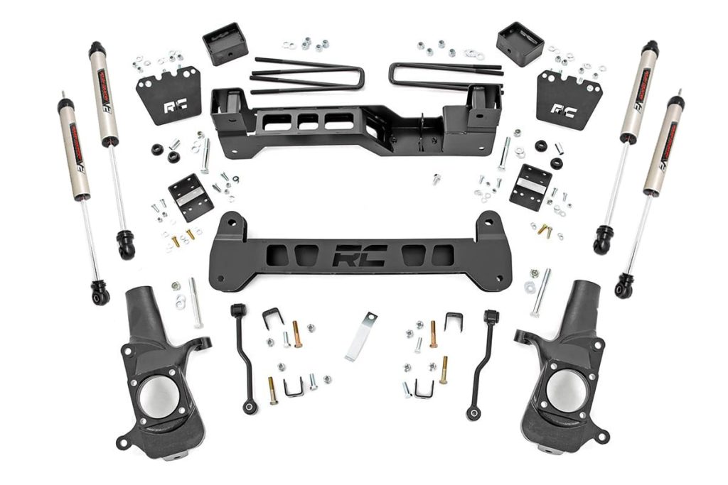 Rough Country 6 Inch Lift Kit V2 Chevy Silverado & GMC Sierra 2500HD 2WD (2001-2010)
