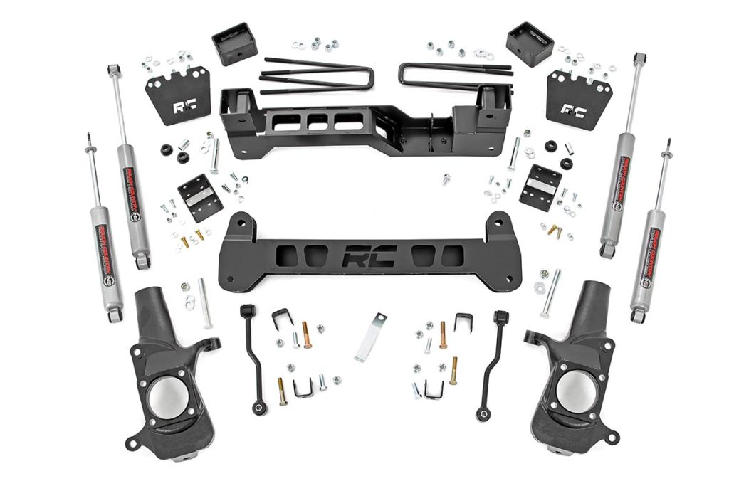 Rough Country 6 Inch Lift Kit Chevy Silverado & GMC Sierra 2500HD 2WD (2001-2010)