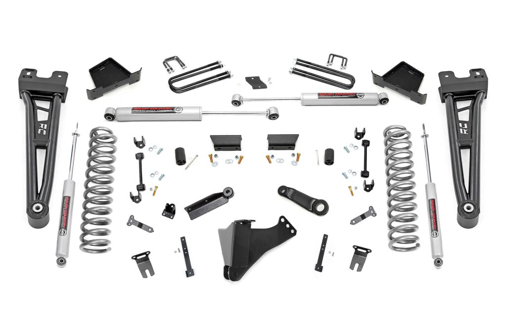Rough Country 6 Inch Lift Kit Radius Arm Ford F-250/F-350 Super Duty 4WD (2023-2026)