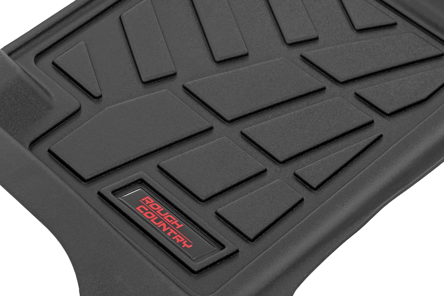 Rough Country Sure-Fit Floor Mats Front & Rear Chevy/GMC Canyon/Colorado 2WD/4WD (23-26)