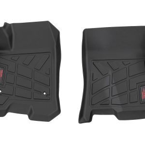 Rough Country Sure-Fit Floor Mats FR Chevy/GMC Canyon/Colorado 2WD/4WD (2023-2026)