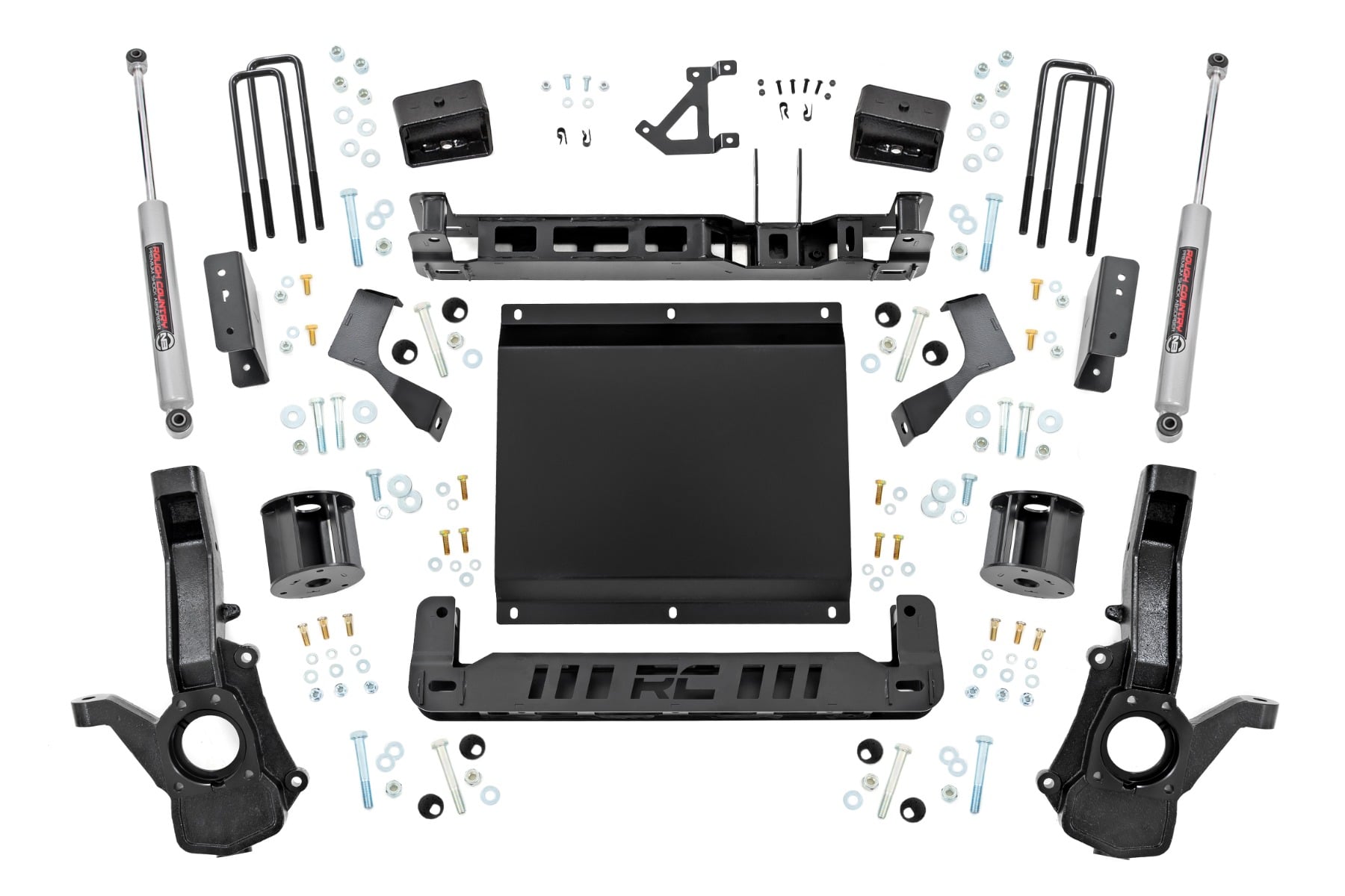 Rough Country 4 Inch Lift Kit N3 Shocks Chevy/GMC Canyon/Colorado 4WD (2023-2026)