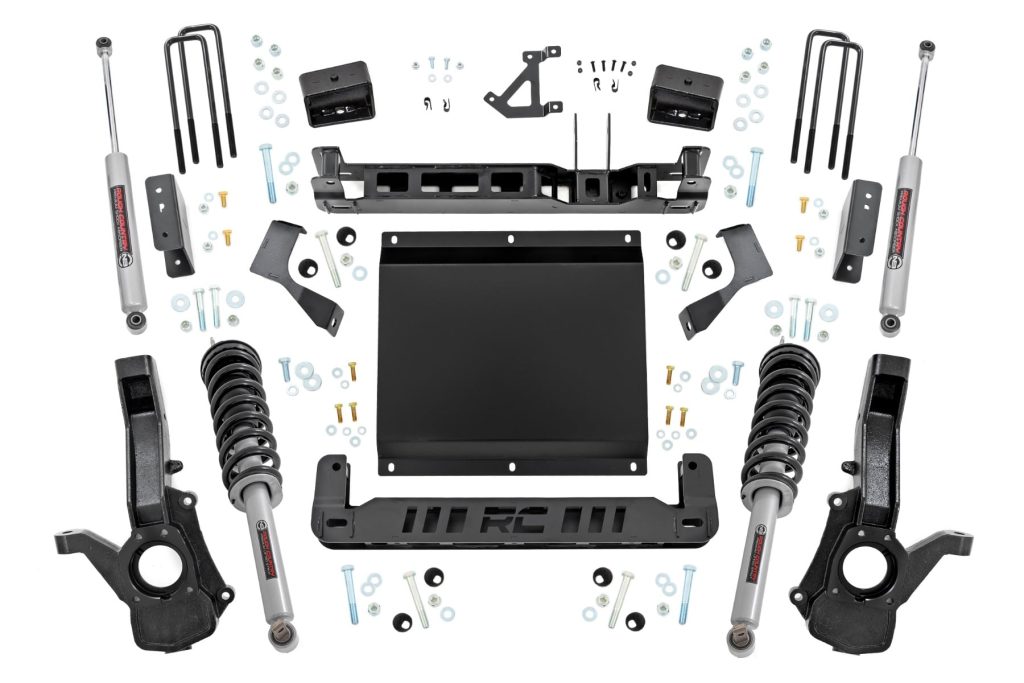 Rough Country 4 Inch Lift Kit N3 Struts Chevy/GMC Canyon/Colorado 4WD (2023-2026)