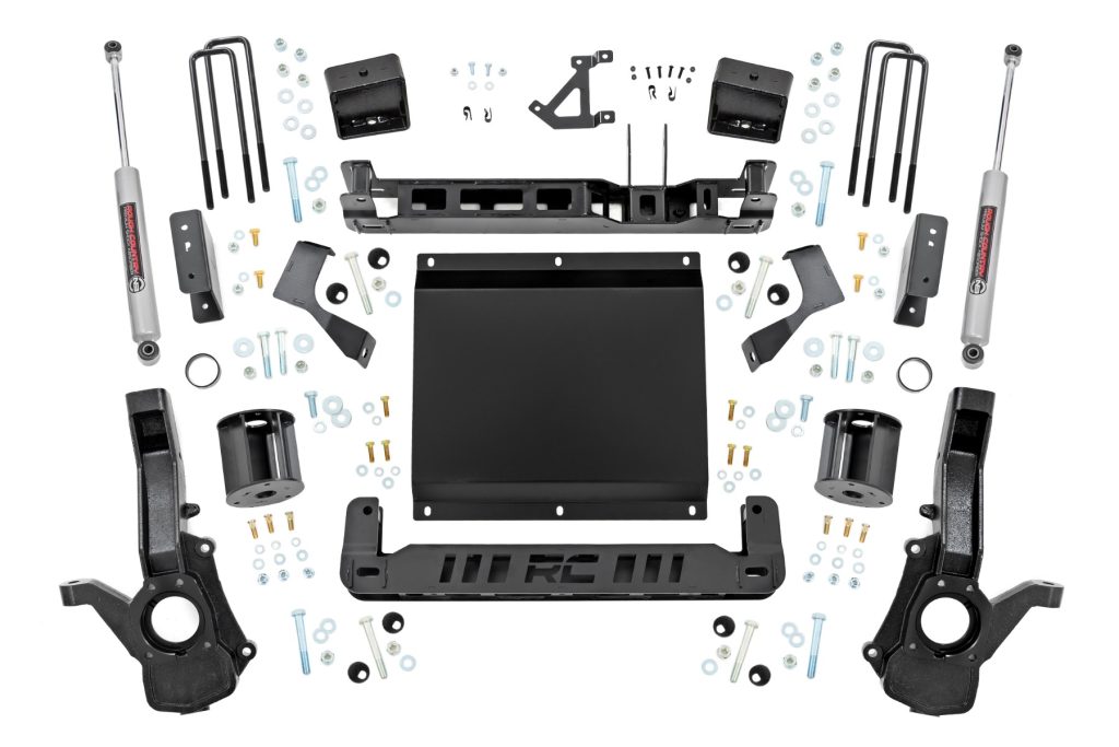 Rough Country 6 Inch Lift Kit N3 Shocks Chevy/GMC Canyon/Colorado 4WD (2023-2026)
