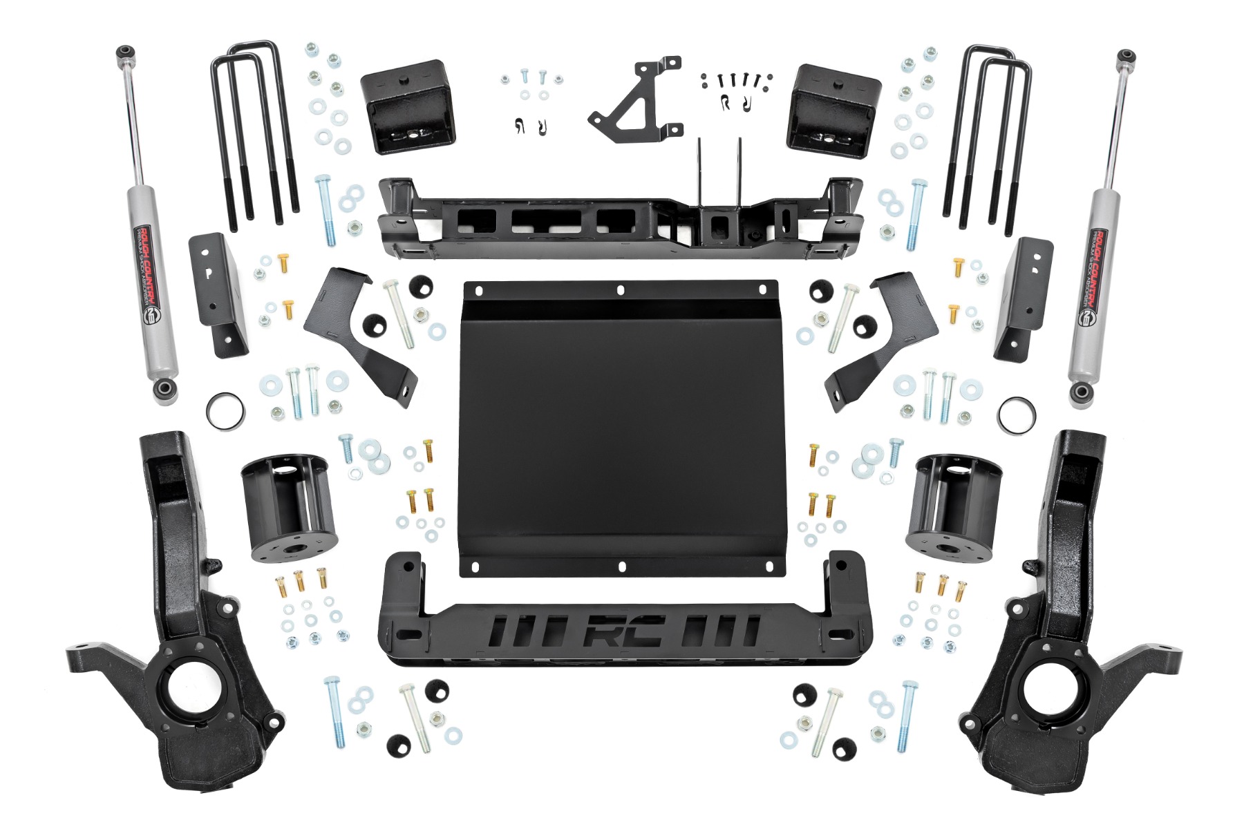 Rough Country 6 Inch Lift Kit N3 Shocks Chevy/GMC Canyon/Colorado 4WD (2023-2026)