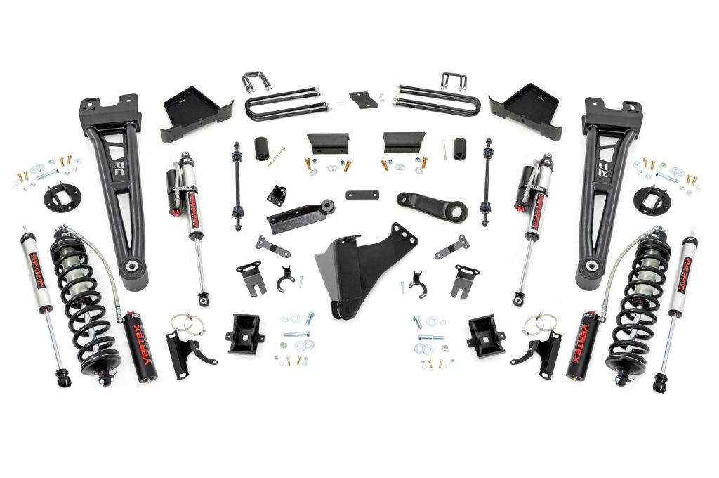 Rough Country 4.5 Inch Lift Kit R/A C/O Vertex Ford F-250/F-350 Super Duty (23-26)