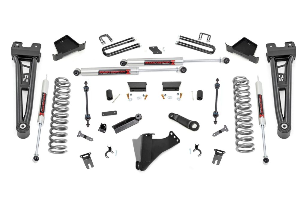 Rough Country 4.5 Inch Lift Kit Radius Arm Diesel M1 Ford F-250/F-350 Super Duty (23-26)