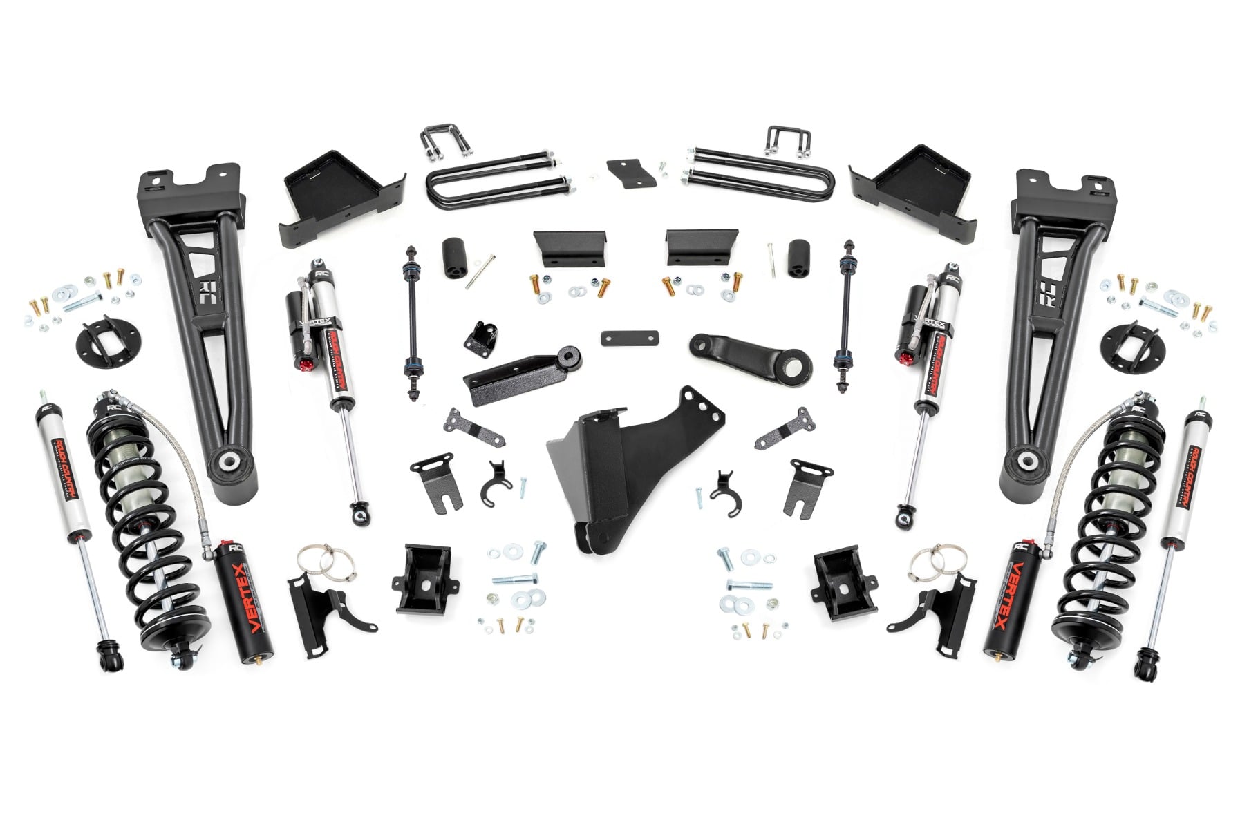 Rough Country 6 Inch Lift R/A C/O Vertex Ford F-250/F-350 Super Duty 4WD (2023-2026)