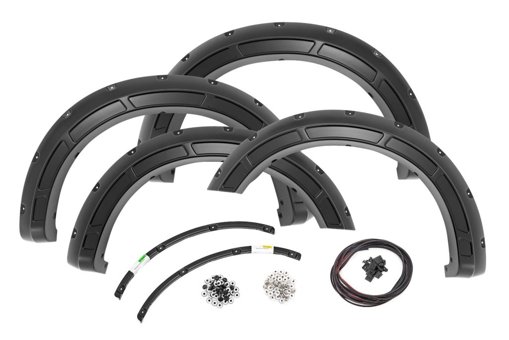 Rough Country Defender Fender Flares DR Avalanche Ford F-250/F-350 Super Duty (23-26)