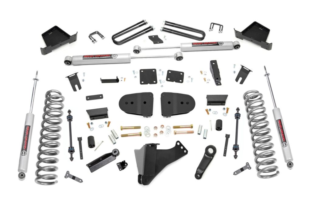Rough Country 4.5 Inch Lift Kit N3 Diesel Ford F-250/F-350 Super Duty 4WD (2023-2026)