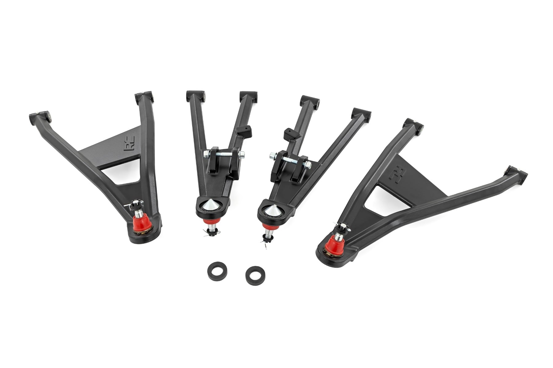 Rough Country Aluminum Control Arms High Clearance w/ 2β³ Forward Offset Honda Pioneer 1000-6
