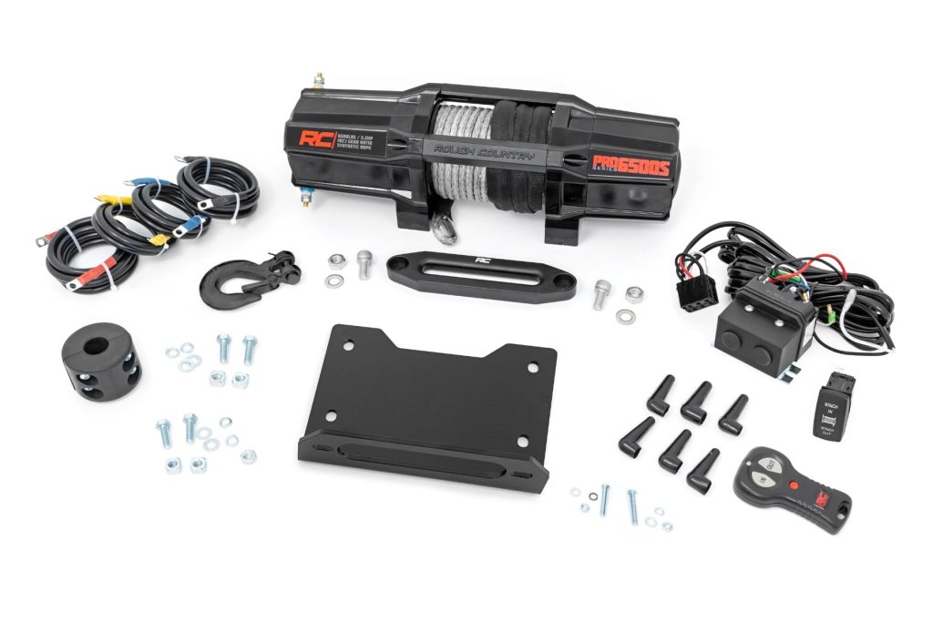 Rough Country Winch Mount RS6500S John Deere Gator XUV 835