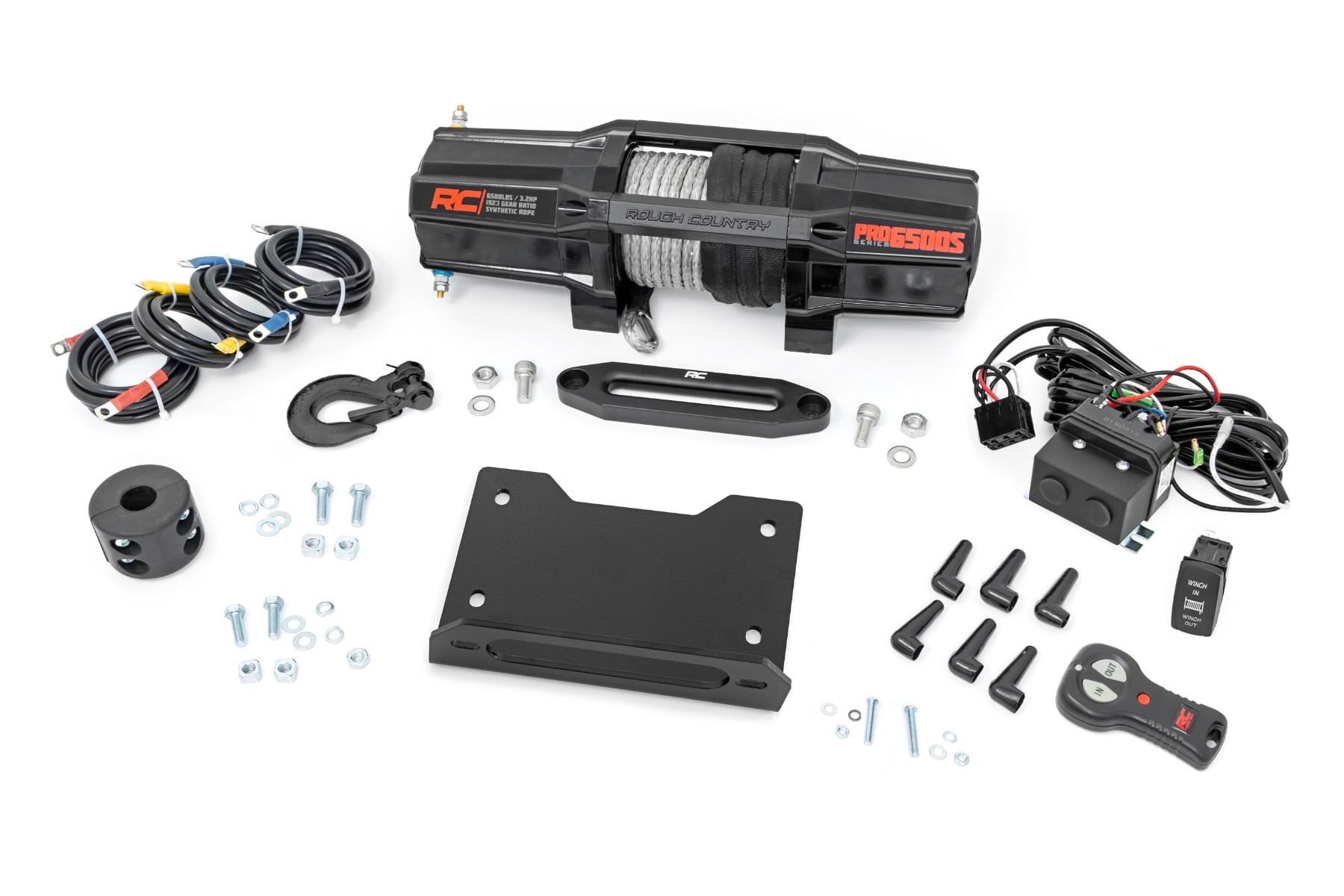 Rough Country Winch Mount RS6500S John Deere Gator XUV 835