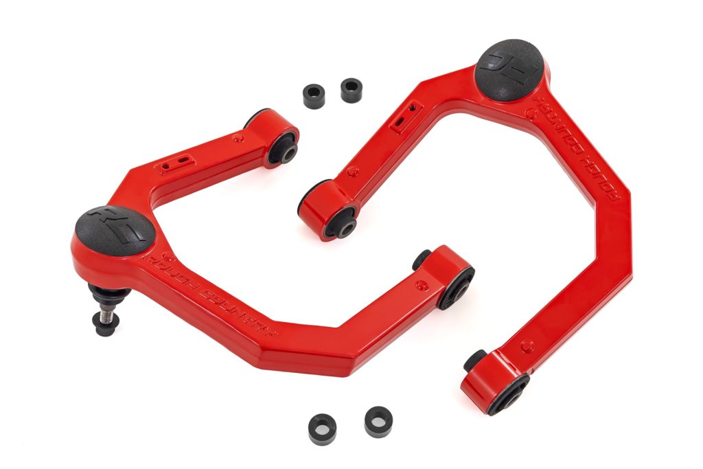 Rough Country Red Upper Control Arms 3.5 Inch Lift Ford Ranger 2WD/4WD (2024-2026)