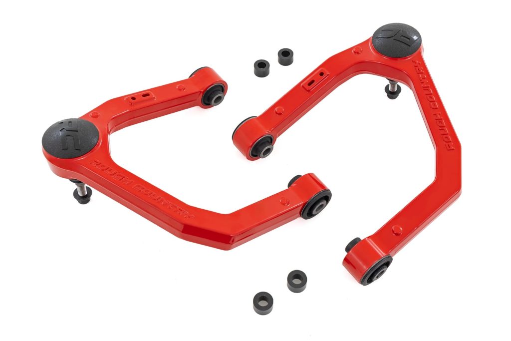 Rough Country Red Upper Control Arms OE Upgrade Ford Ranger 2WD/4WD (2024-2026)