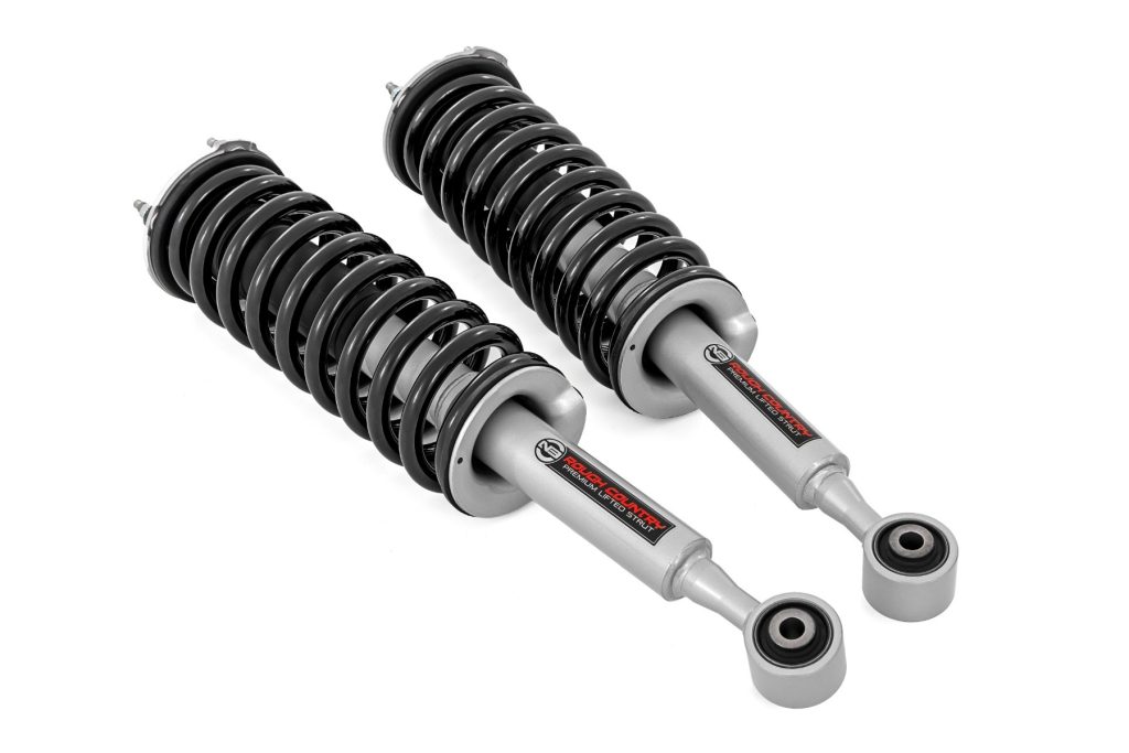 Rough Country N3 Leveling Struts 1.5 Inch Loaded Strut Toyota Tacoma 2WD (2024-2026)