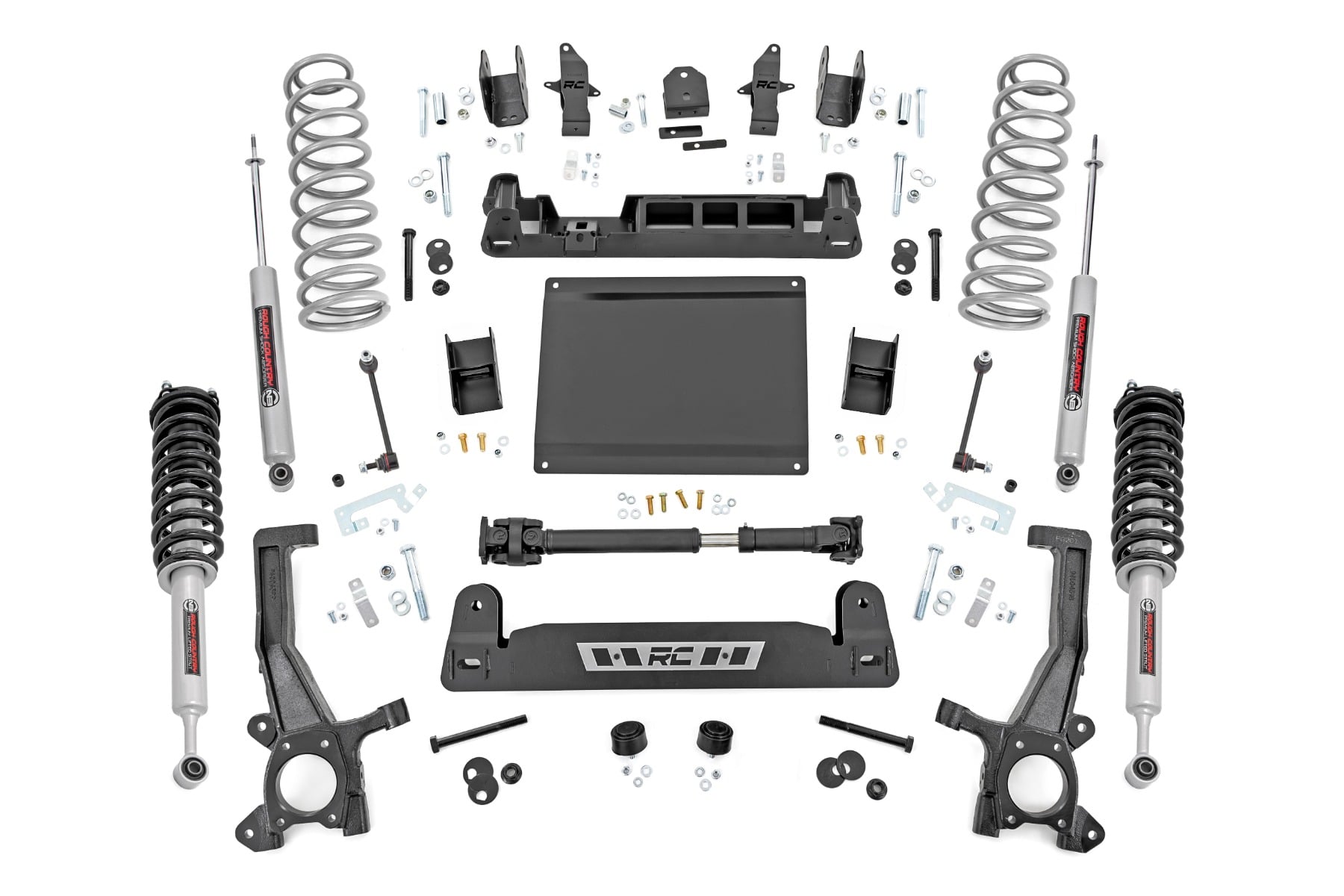Rough Country 6 Inch Lift Kit N3 Strut Toyota Tacoma 4WD (2024-2026)