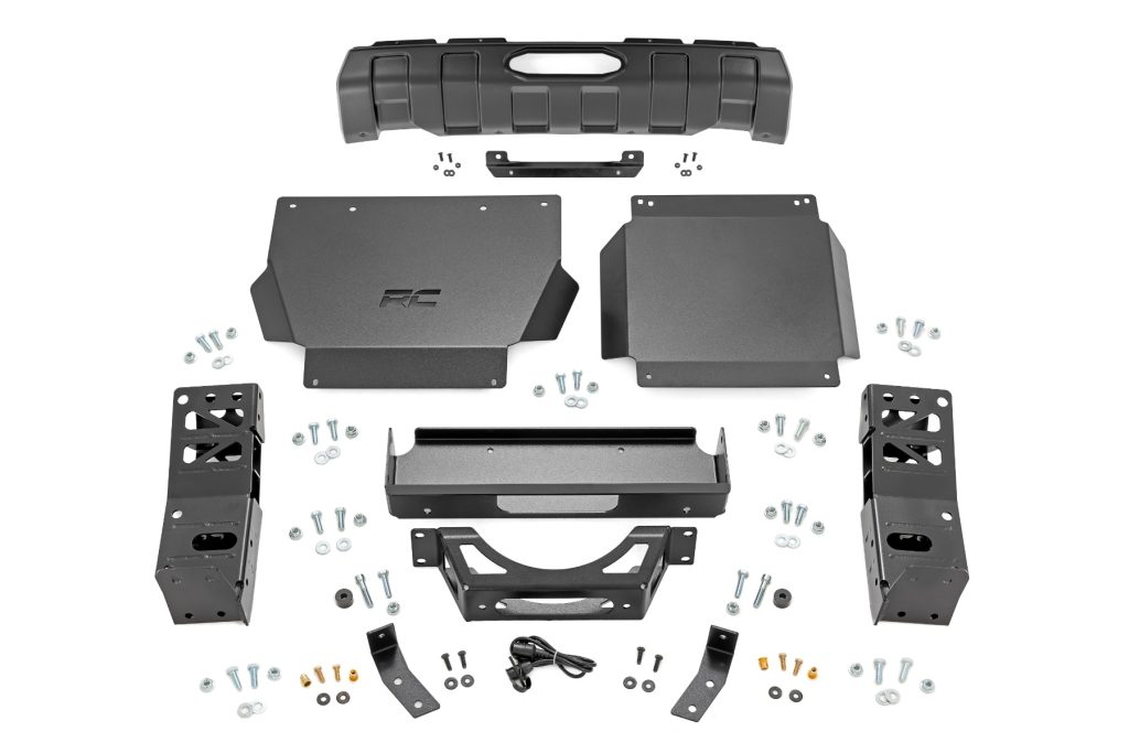 Rough Country FXS Hidden Winch Mount Toyota Tacoma 4WD (2024-2026)
