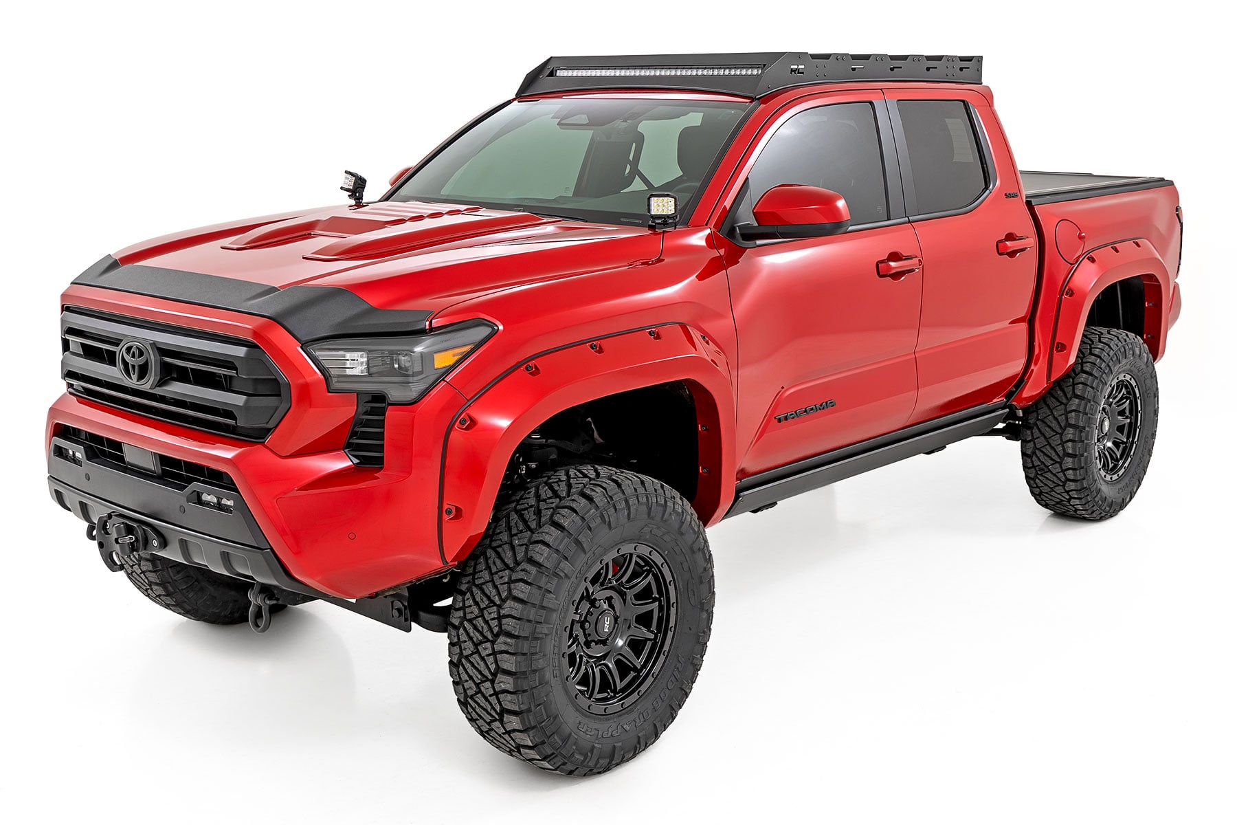 Rough Country Hood Protector Gloss Black Toyota Tacoma 2WD/4WD (2024-2026)