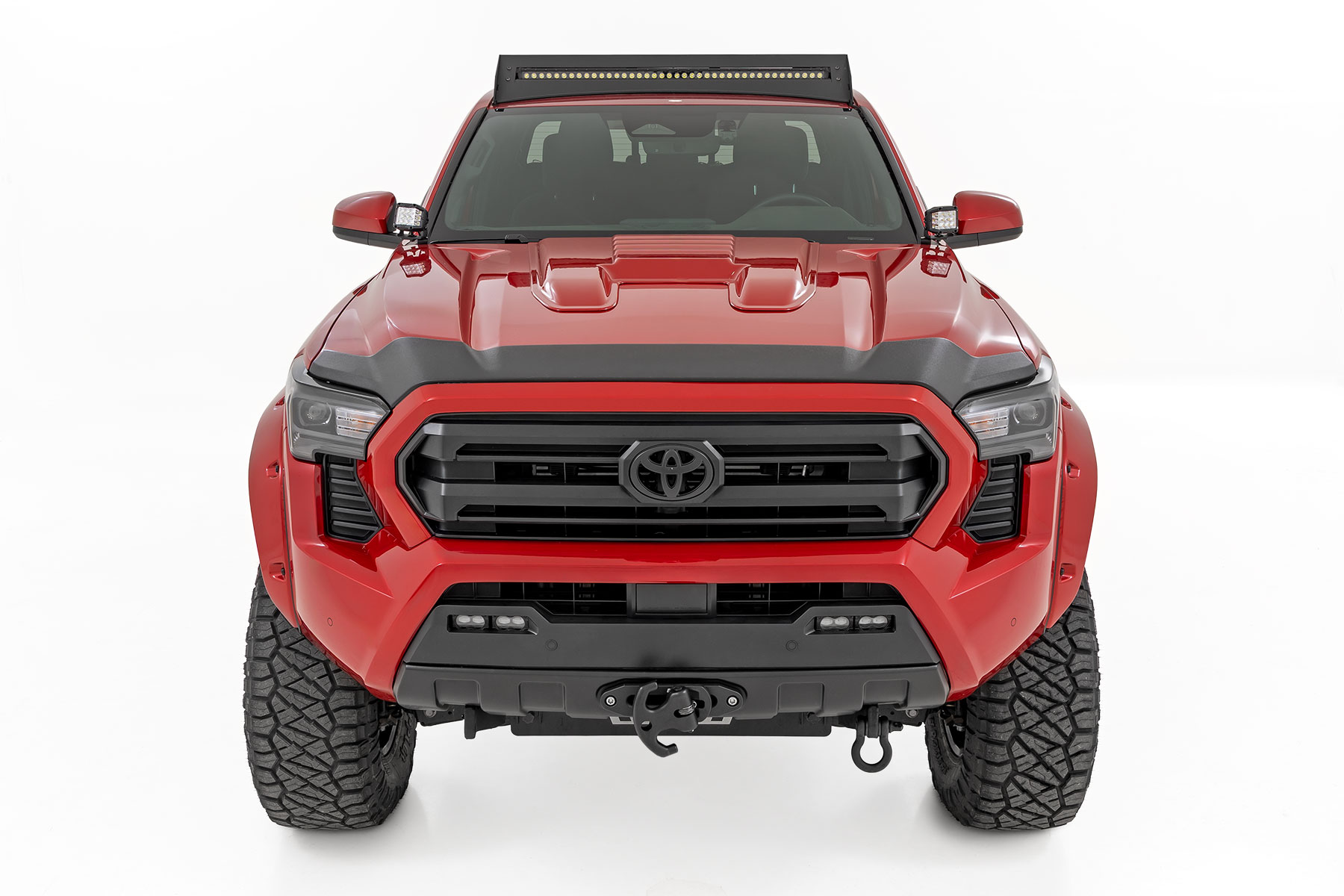 Rough Country Hood Protector Gloss Black Toyota Tacoma 2WD/4WD (2024-2026)