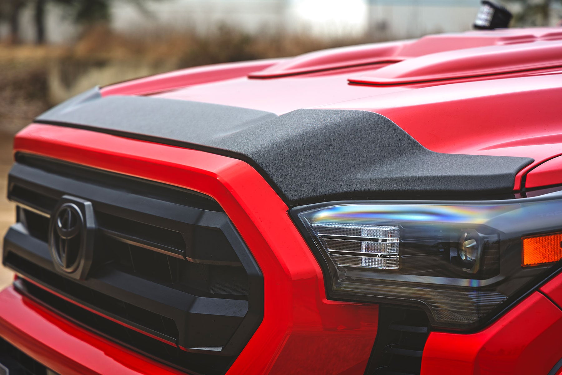 Rough Country Hood Protector Gloss Black Toyota Tacoma 2WD/4WD (2024-2026)