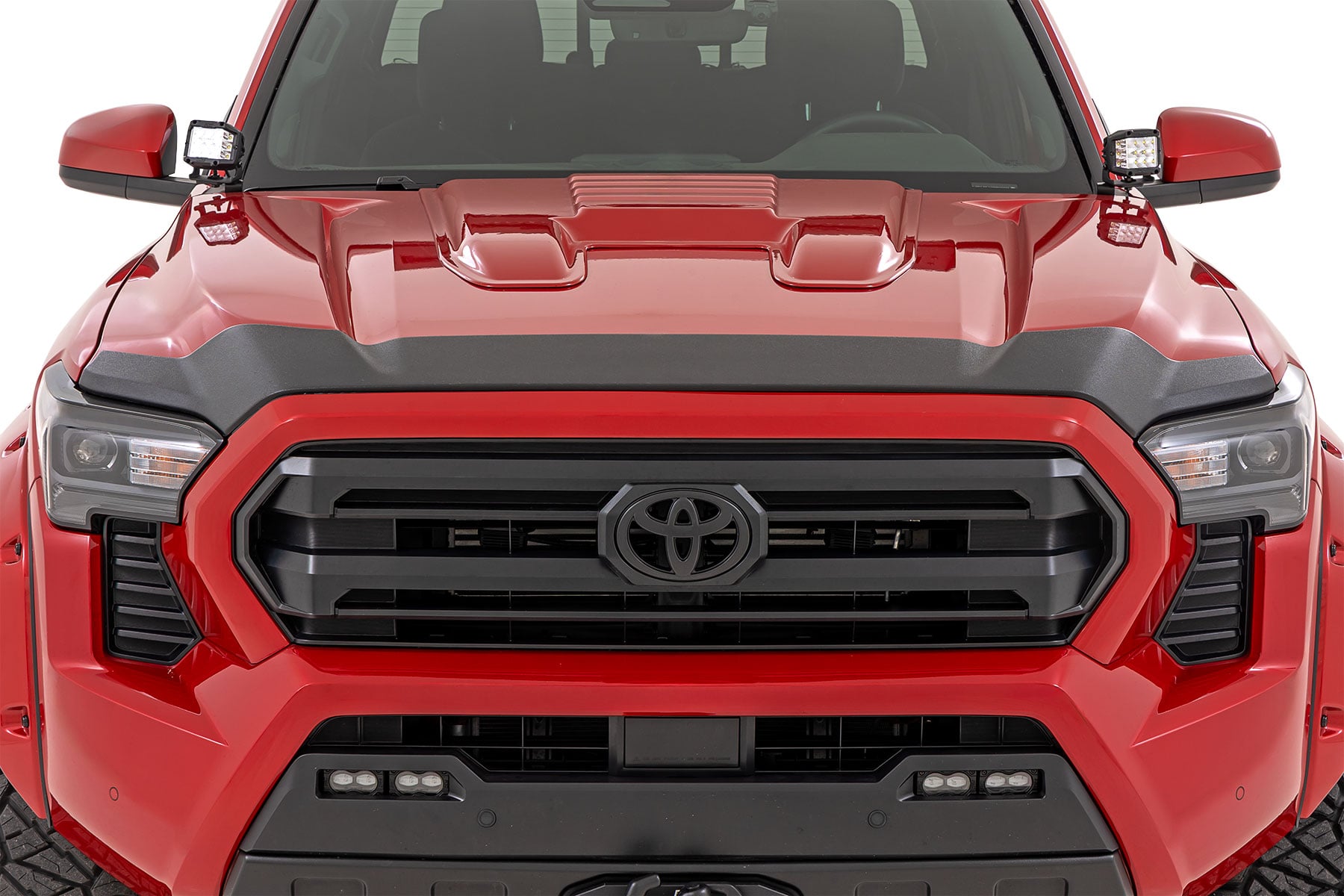 Rough Country Hood Protector Gloss Black Toyota Tacoma 2WD/4WD (2024-2026)