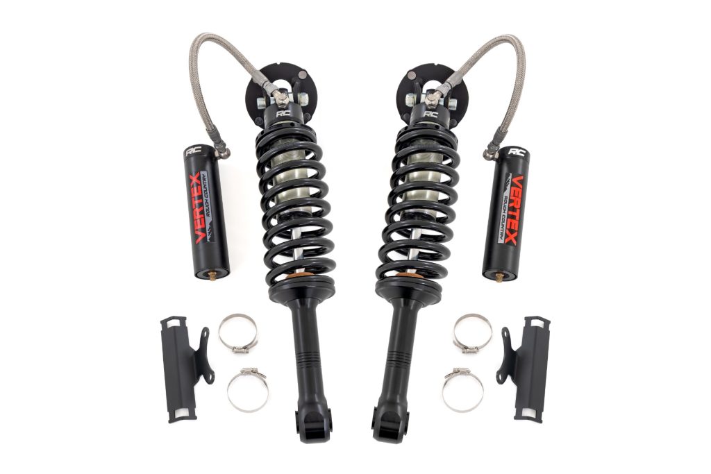 Rough Country Vertex 2.5 Reservoir Coilovers Front 3.5β³ Toyota Tacoma 4WD (2024-2026)