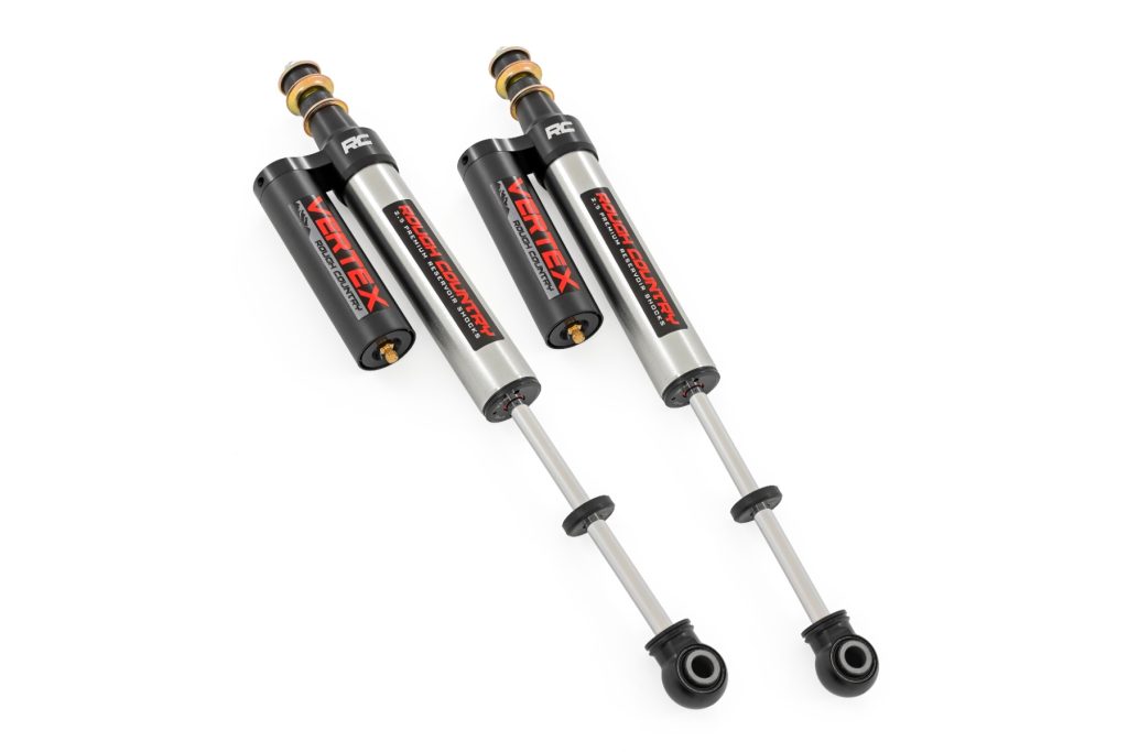 Rough Country Vertex 2.5 Reservoir Rear Shocks 2-3.5β³ Toyota Tacoma 4WD (2024-2026)