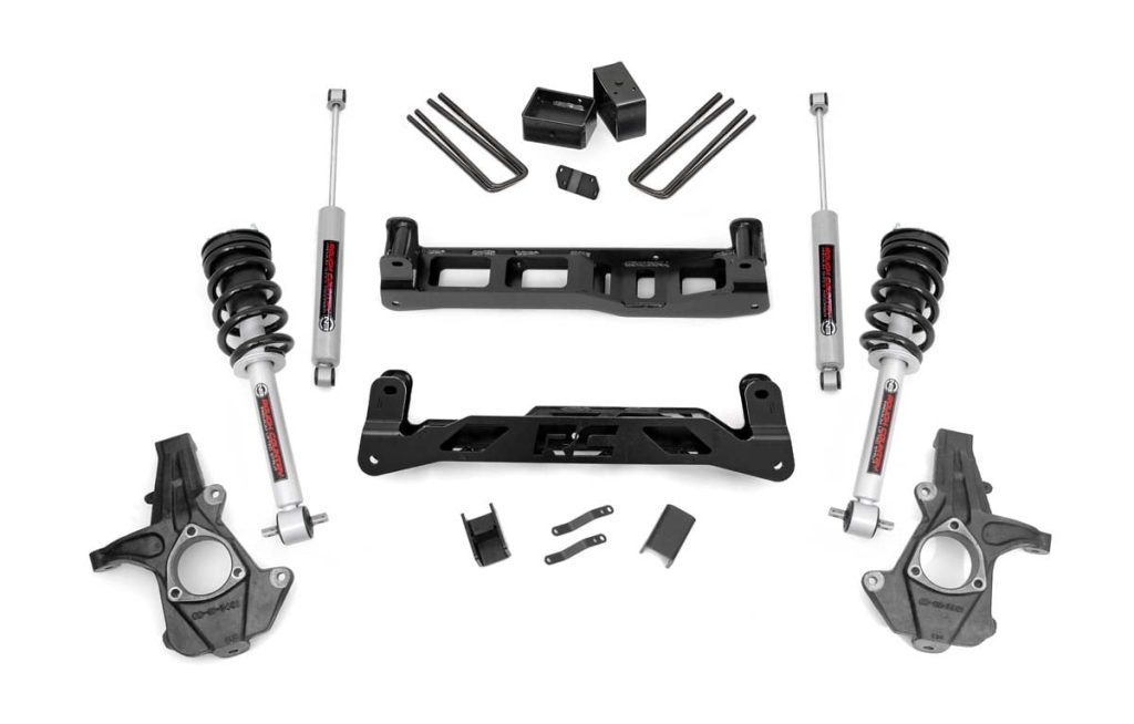 Rough Country 5 Inch Lift Kit N3 Struts Chevy/GMC 1500 2WD (07-13)