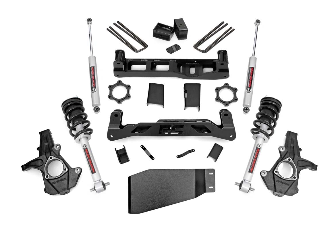 Rough Country 5 Inch Lift Kit N3 Strut Chevy/GMC 1500 4WD (07-13)