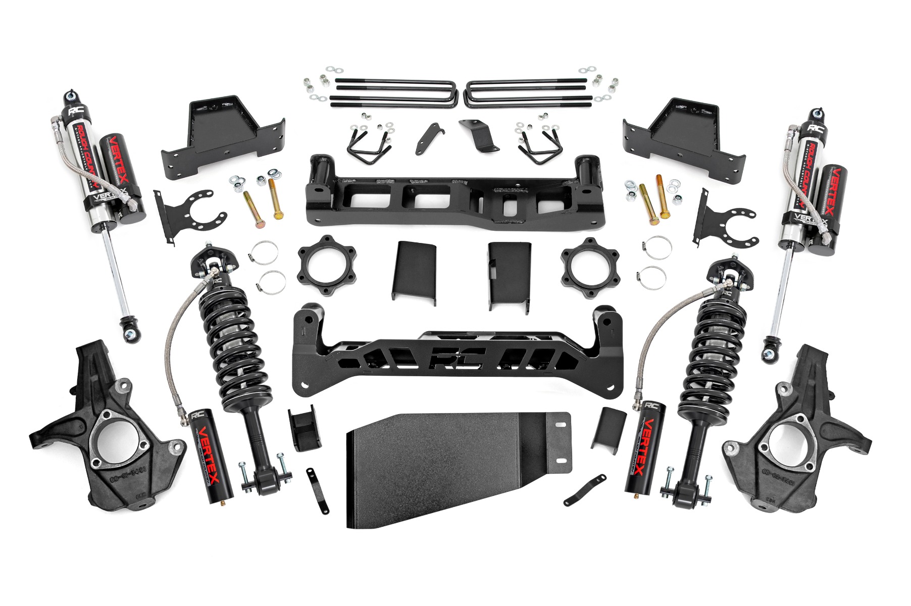 Rough Country 7.5 Inch Lift Kit Vertex Chevy/GMC 1500 4WD (07-13)
