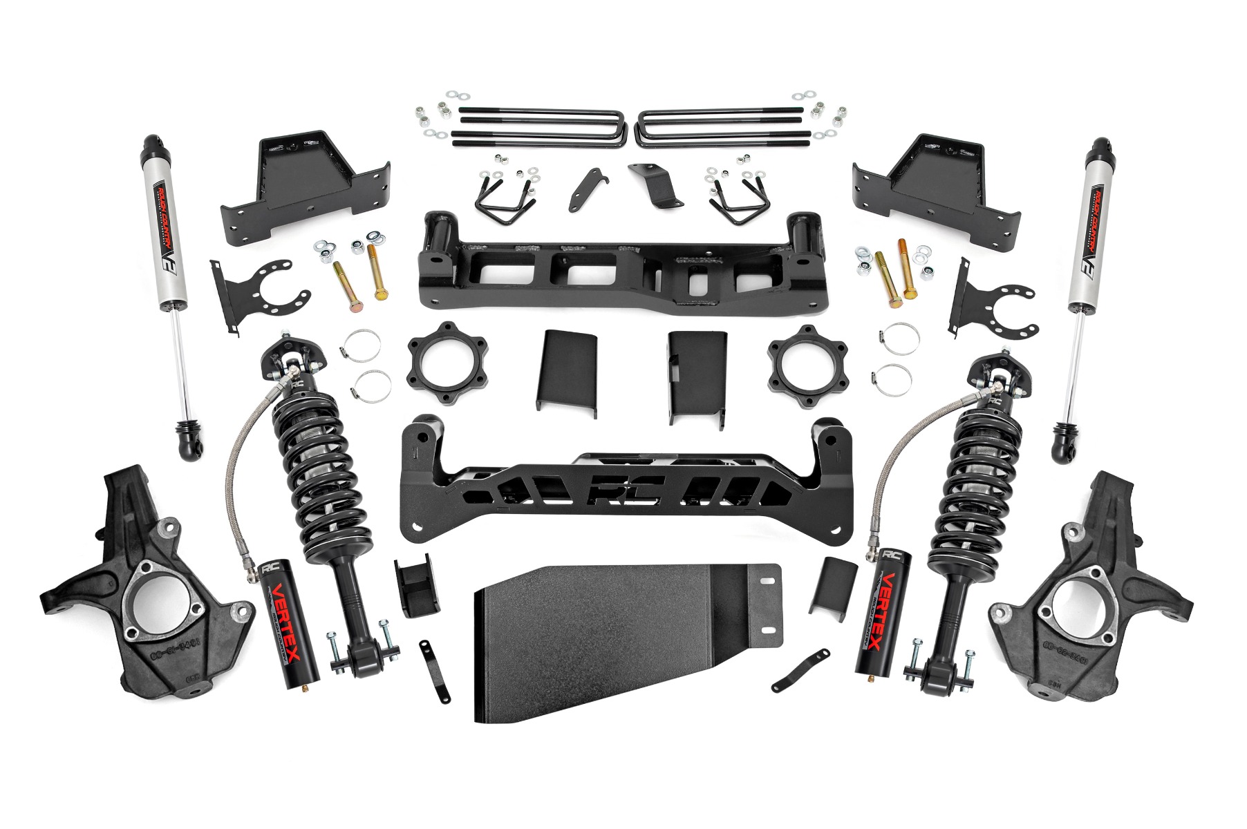 Rough Country 7.5 Inch Lift Kit Vertex/V2 Chevy/GMC 1500 4WD (07-13)